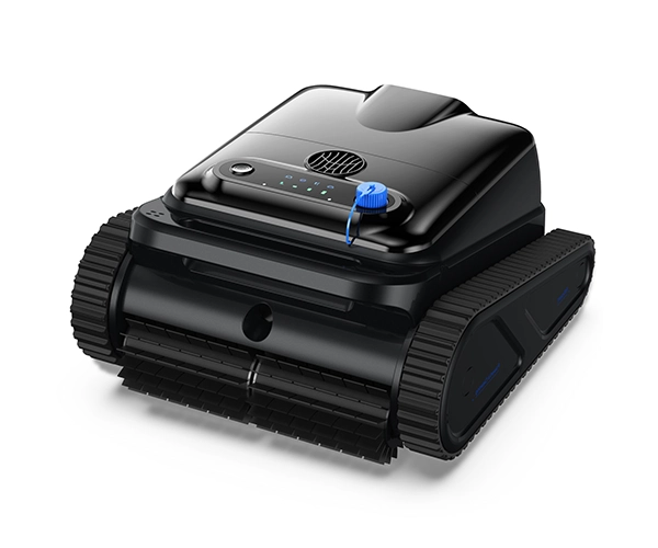 Y50S wall climbing robotic pool cleaner with 75 GPM flow rate