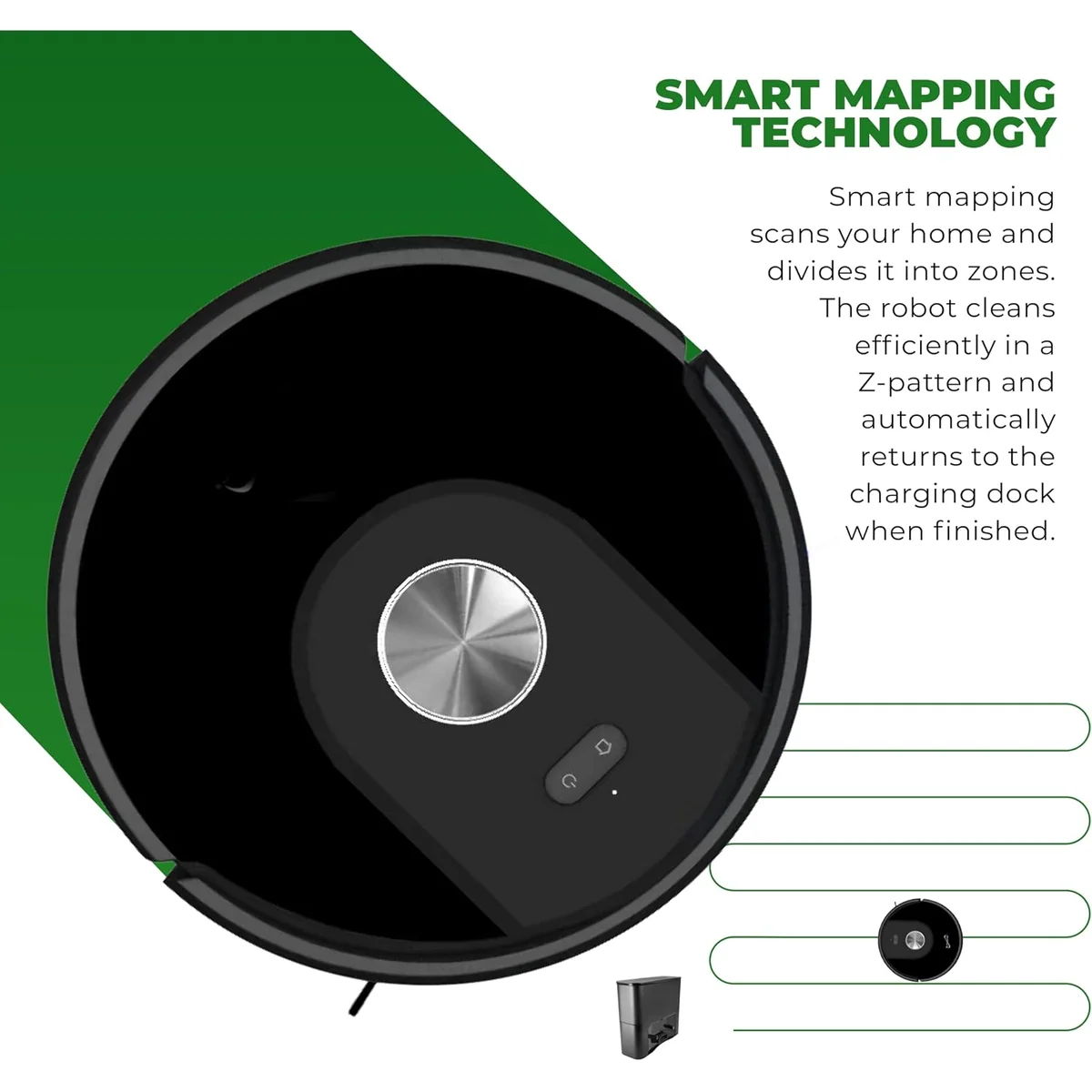 SDL40 robot vacuum mapping a floor plan in the app